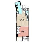 アルバース三萩野の間取り画像