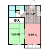 コーポ三和の間取り画像