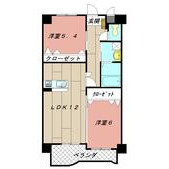 ノーブル三ヶ森の間取り画像