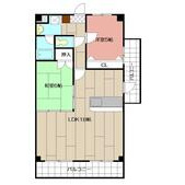 サンクス光の間取り画像