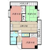 エクセレントリッチ伊崎の間取り画像