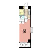 ＫＭマンション八幡駅前の間取り画像