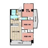LE GRAND BLEU TROISの間取り画像