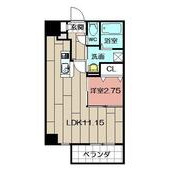 Studie TOBIHATAの間取り画像