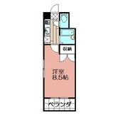 Ｆ’ｓｆｌａｔｓ古船場の間取り画像