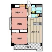 VENT CRESTの間取り画像