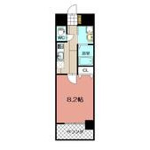 MDIプロスコルディア黒崎駅前の間取り画像