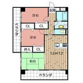三島マンションⅠの間取り画像