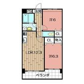 三島マンションⅠの間取り画像