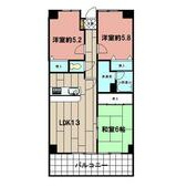 ヴィラ森田の間取り画像