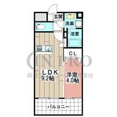 LE　GRAND　BLEU　HAKATAの間取り画像