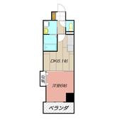 THE　SQUARE・Suite Residenceの間取り画像