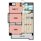ＶＥＮＴ ＣＲＥＳＴの間取り画像