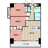 MDIシエルコンティーレ曽根北町の間取り画像