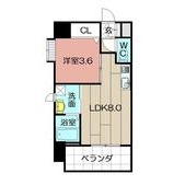 ERIOS COURT 香春口の間取り画像