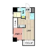 アベニュー小倉ウエストの間取り画像