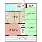 プランドール西小倉駅前の間取り画像