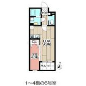 アヴァンセ千早の間取り画像