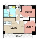 ＭＤＩエスポアール桜ヶ丘の間取り画像