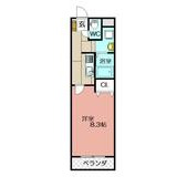 Forest courtⅠの間取り画像