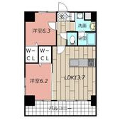 THE SQUARE・Platinum Residenceの間取り画像