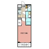 MDIプロスジョイア北九州市立大学前の間取り画像