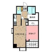 ニューリバー戸畑の間取り画像