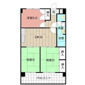 アーバンプラザ21の間取り画像