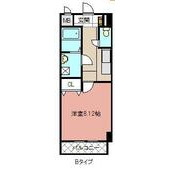 ベルガモット門司駅前の間取り画像