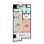 THE SQUARE・Glory Residenceの間取り画像