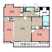 ニューリバー戸畑の間取り画像