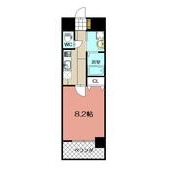 MDIプロスコルディア黒崎駅前の間取り画像