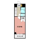 ＫＭマンション八幡駅前の間取り画像
