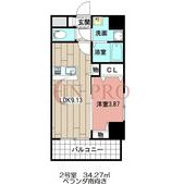 MDIグランコルディール姪の浜の間取り画像