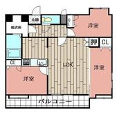 ニューリバー戸畑の間取り画像