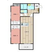 アドヴァンスコート到津の森の間取り画像