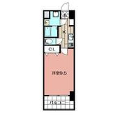 ＭＤＩプロスディブロ黒崎駅前の間取り画像