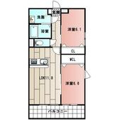 ＭＤＩプラデ ラフィーネ行橋駅前の間取り画像
