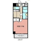 ベルガモット門司駅前の間取り画像