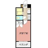 日神パレステージ九工大702の間取り画像