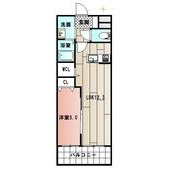 ＭＤＩプラデ ラフィーネ行橋駅前の間取り画像