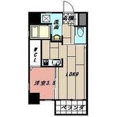 アベニュー小倉ウエストの間取り画像