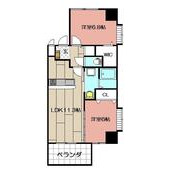 サンシャイン ロイヤル北九州の間取り画像