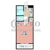 THE SQUARE・Atago Residenceの間取り画像