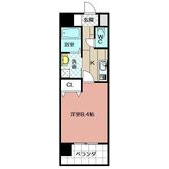 ブルースクエアー響Ⅳの間取り画像