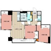 MDIロイヤルレジデンス大手町の間取り画像