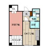 MDIインターフェイス竪町の間取り画像