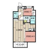 Studie　TOBIHATAの間取り画像