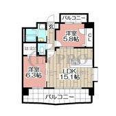 ＬＥ　ＧＲＡＮＤ　ＣＲＵの間取り画像